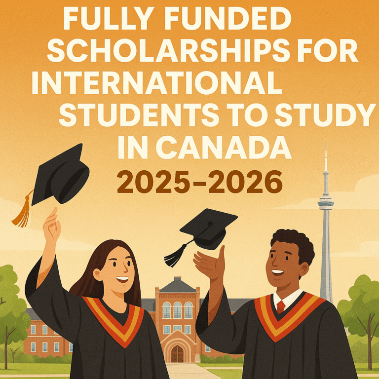 Canadian University Scholarships 2025-2026 | Fully Funded Study in Canada