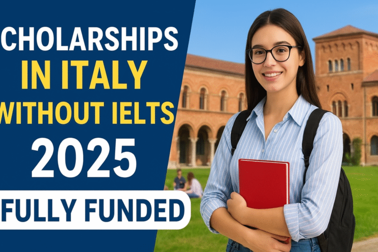 Fully funded scholarships in Italy