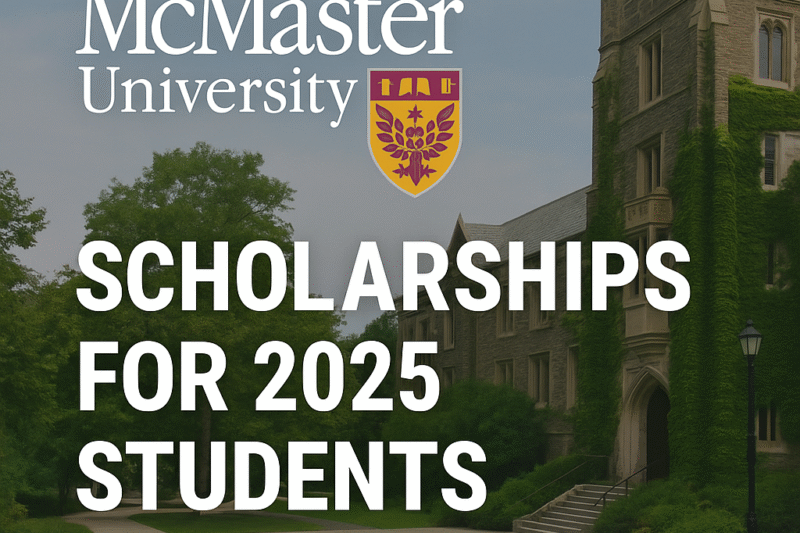 McMaster Entrance & Merit Scholarships 2025